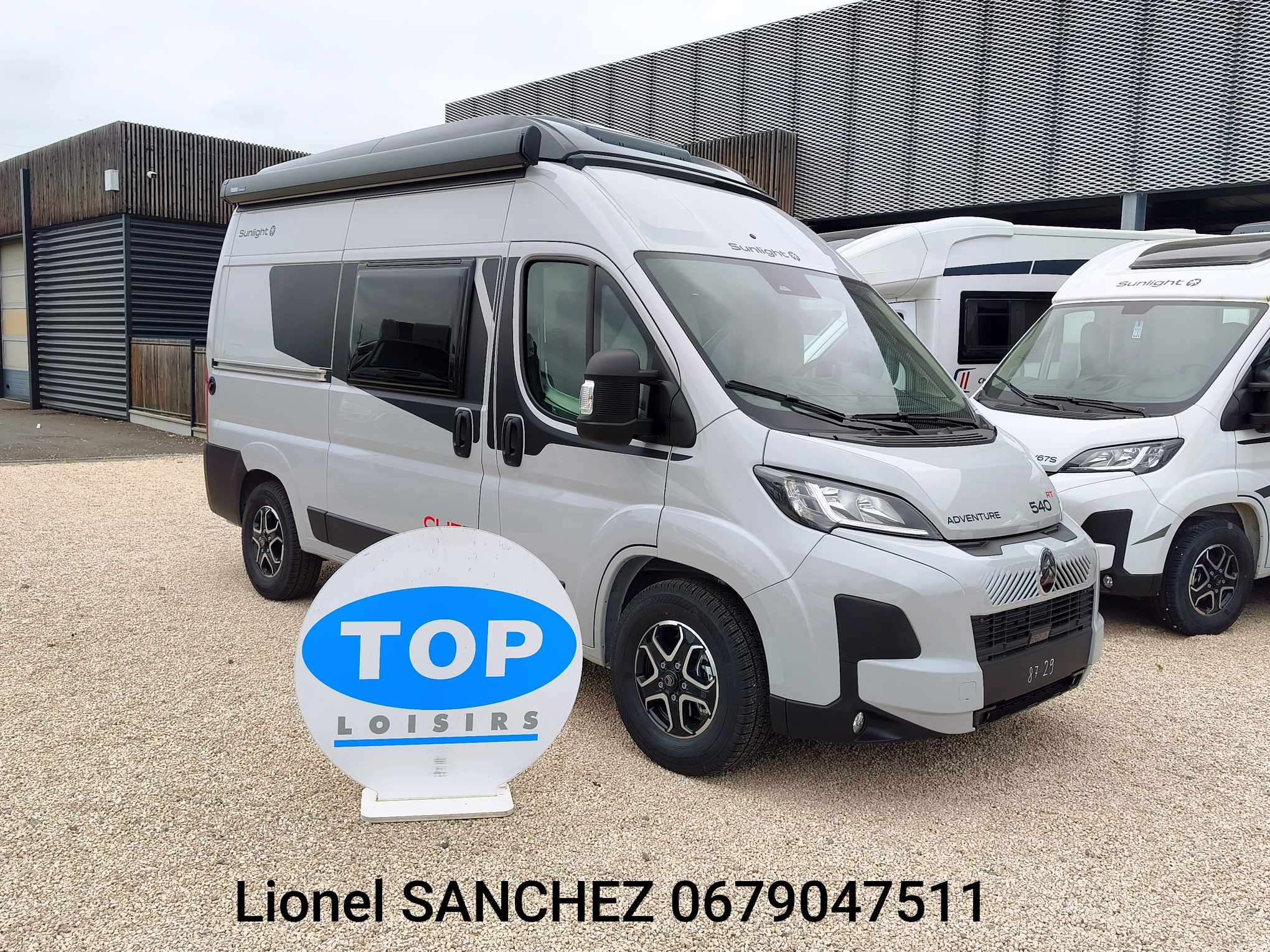 FOURGON SUNLIGHT CLIFF 540 TOIT RELEVABLE